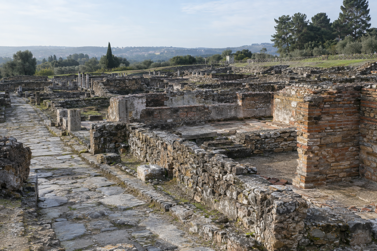 Ruínas de Conímbriga: a cidade romana e seus fóruns